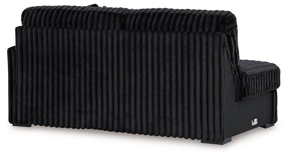 Midnight-Madness Sectional Sofa with Chaise - Nick's Furniture (IL)