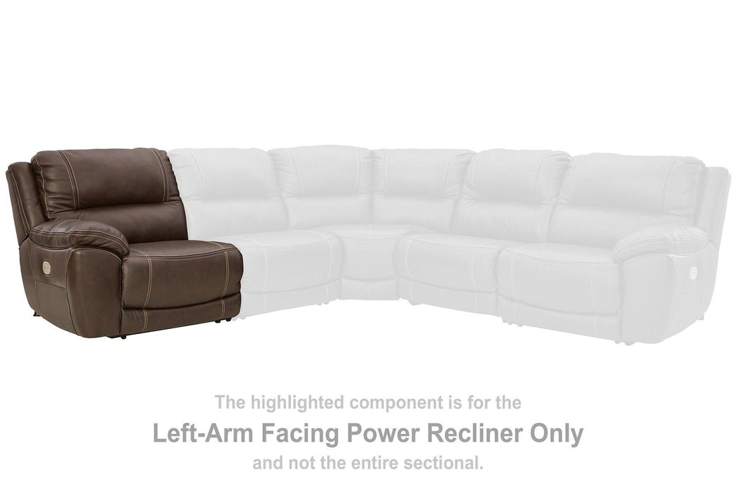 Dunleith Power Reclining Sectional - Nick's Furniture (IL)