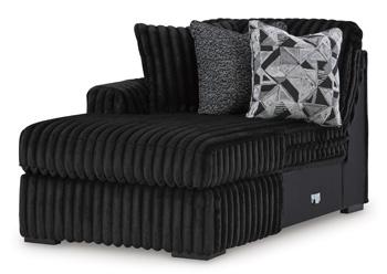 Midnight-Madness Sectional with Chaise - Nick's Furniture (IL)