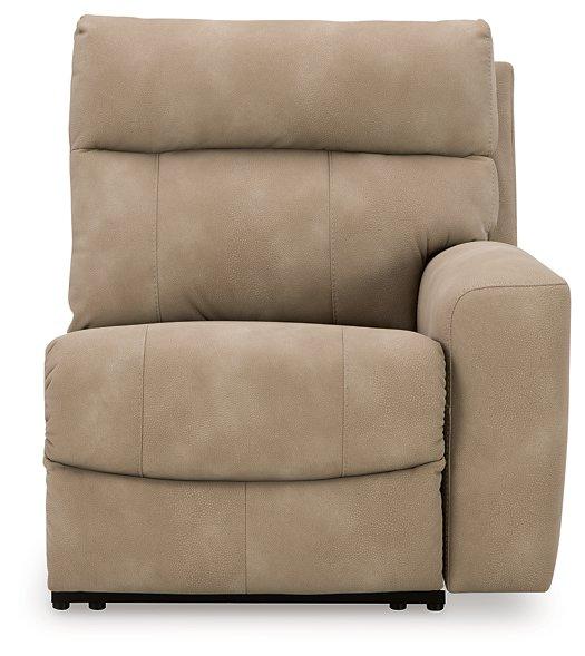 Next-Gen DuraPella Power Reclining Sectional Loveseat with Console - Nick's Furniture (IL)
