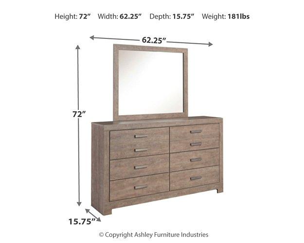 Culverbach Dresser and Mirror - Nick's Furniture (IL)