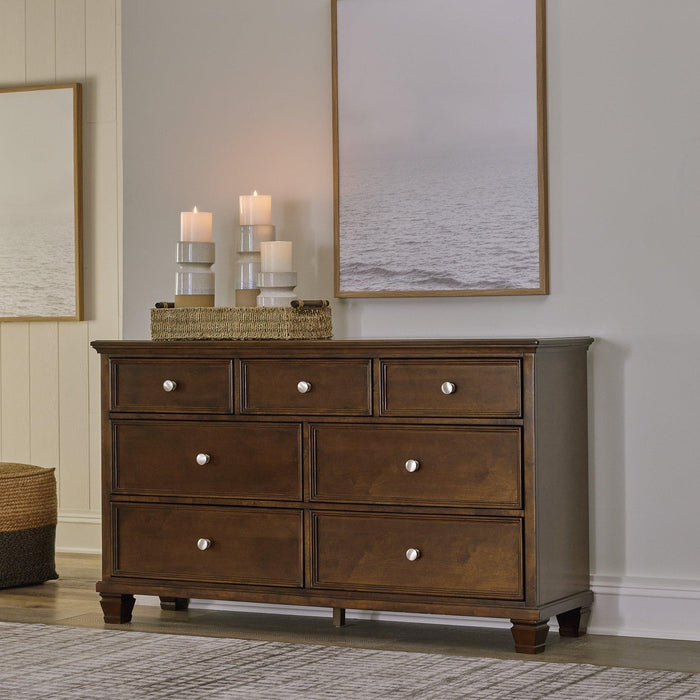 Danabrin Dresser and Mirror - Nick's Furniture (IL)