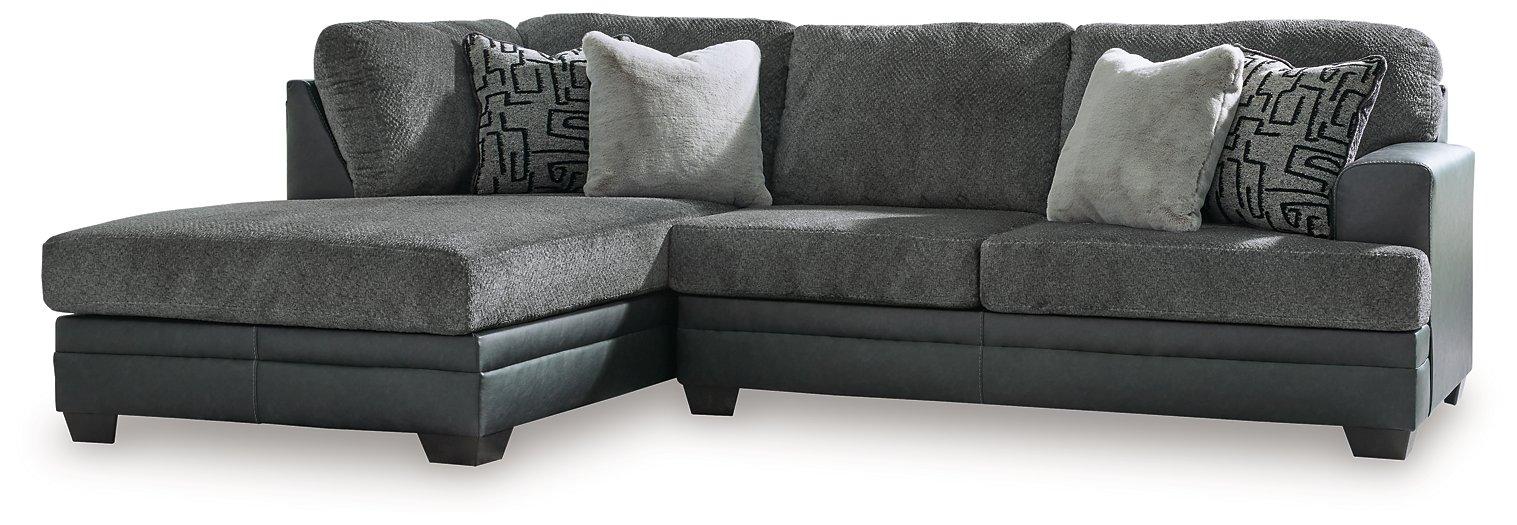 Brixley Pier Sectional with Chaise | Nick's Furniture (IL)