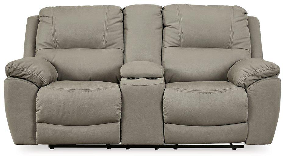 Next-Gen Gaucho Reclining Loveseat with Console - Nick's Furniture (IL)