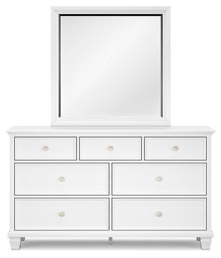 Fortman Dresser and Mirror - Nick's Furniture (IL)