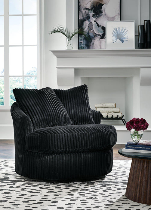 Gramwell Swivel Accent Chair - Nick's Furniture (IL)