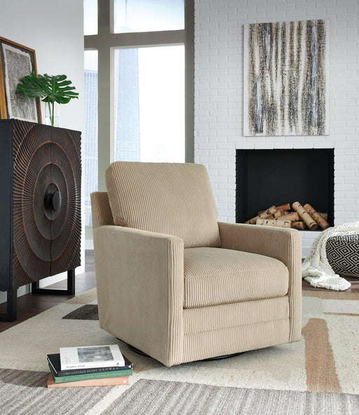 Icaman Swivel Accent Chair - Nick's Furniture (IL)