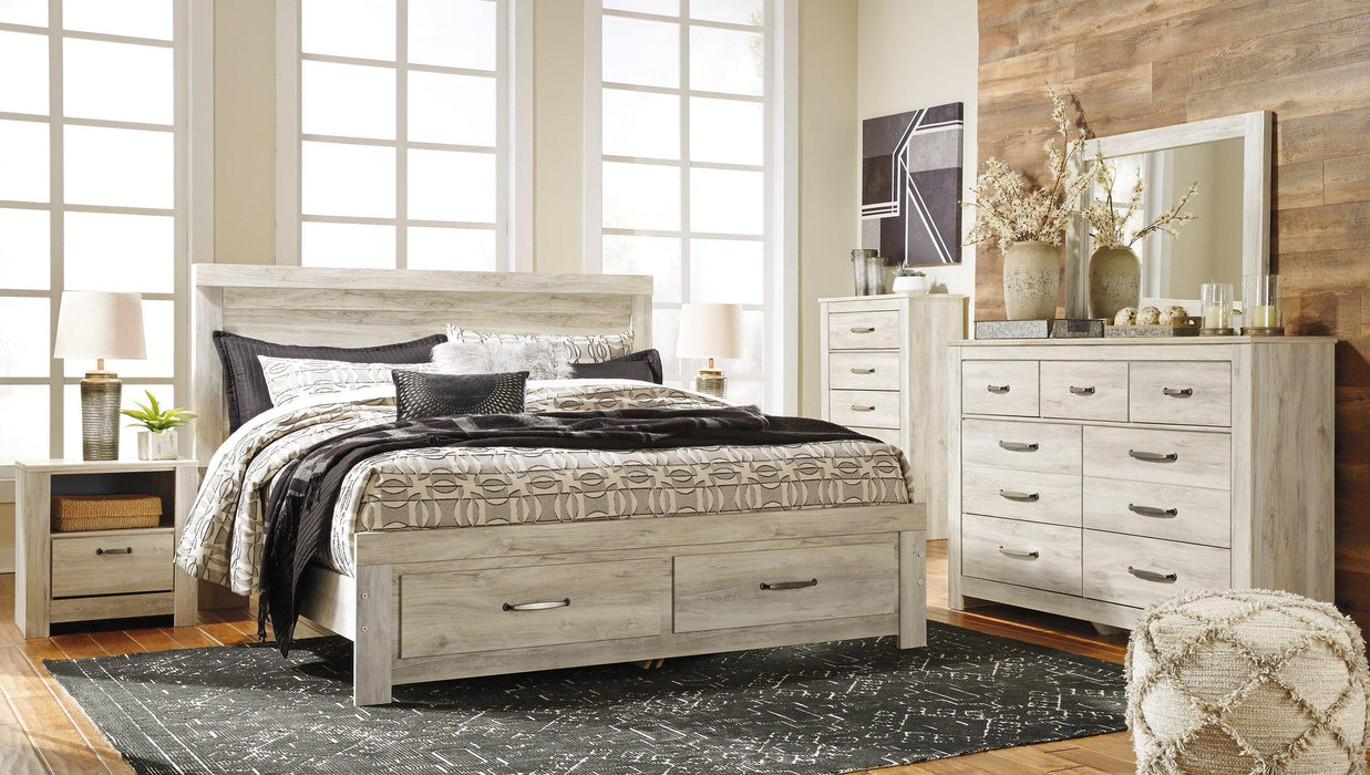Bellaby Bed with 2 Storage Drawers - Nick's Furniture (IL)
