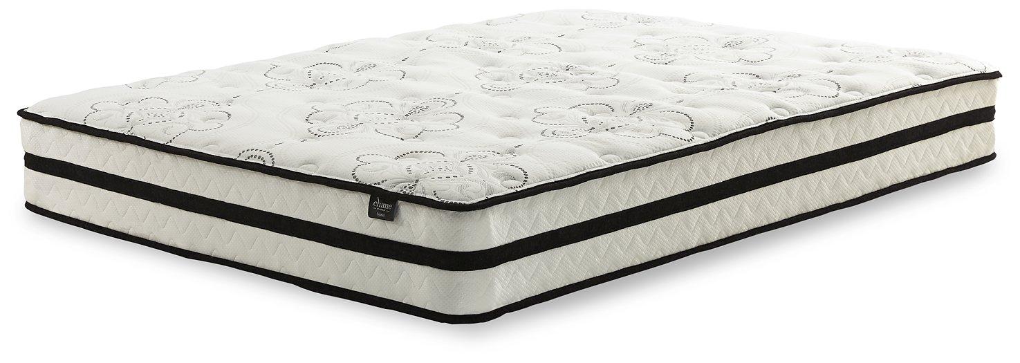Chime 10 Inch Hybrid Mattress Package - Nick's Furniture (IL)
