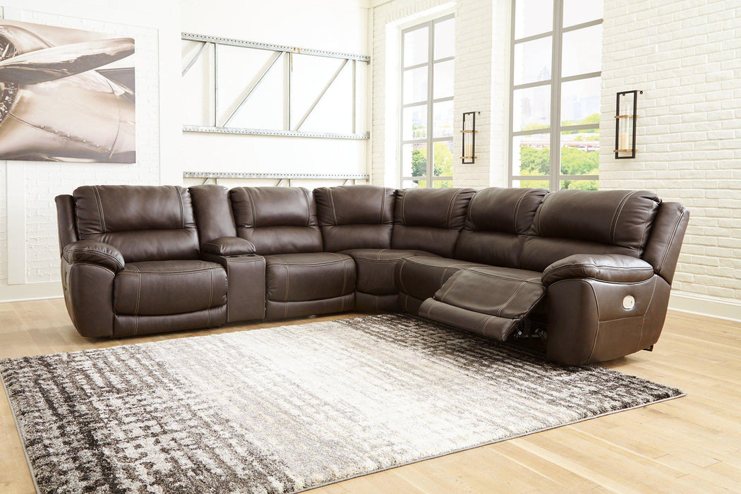 Dunleith Power Reclining Sectional - Nick's Furniture (IL)