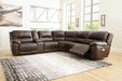 Dunleith Power Reclining Sectional - Nick's Furniture (IL)