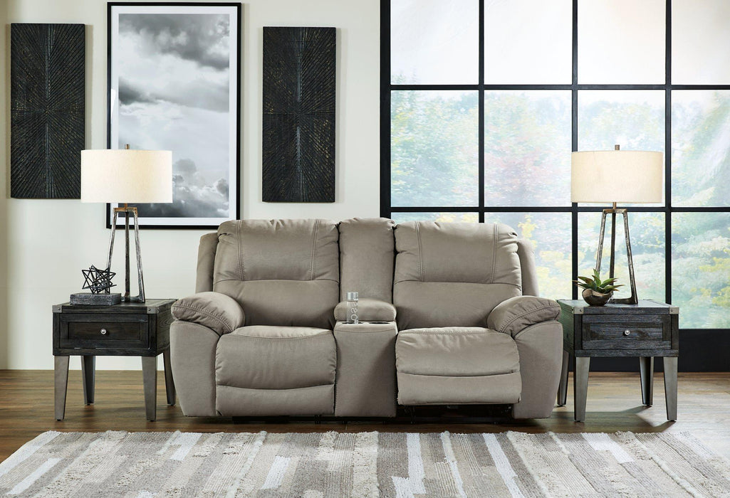 Next-Gen Gaucho Reclining Loveseat with Console - Nick's Furniture (IL)