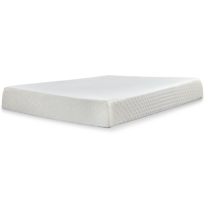 10 Inch Chime Memory Foam Mattress Set - Nick's Furniture (IL)