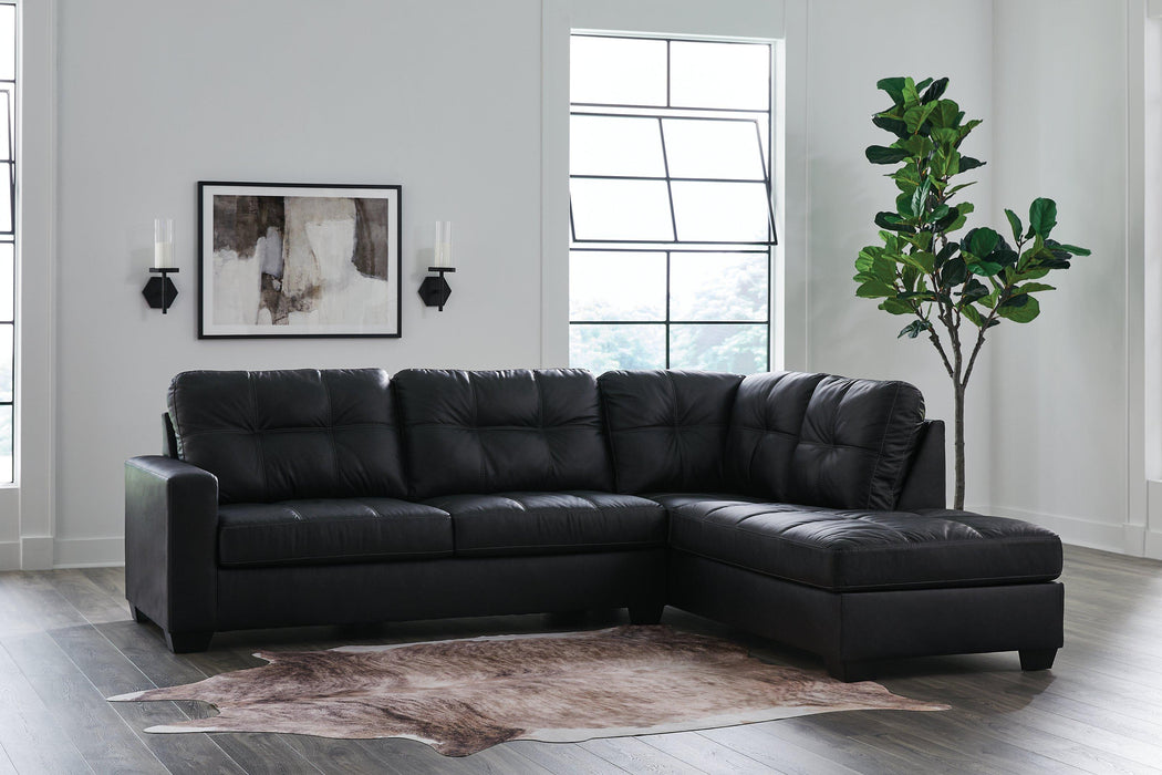 Barlin Mills Sectional with Chaise - Nick's Furniture (IL)