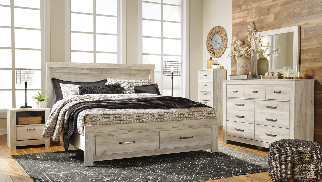 Bellaby Bed with 2 Storage Drawers - Nick's Furniture (IL)