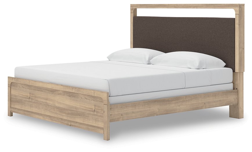 Kinlanni Upholstered Bed - Nick's Furniture (IL)