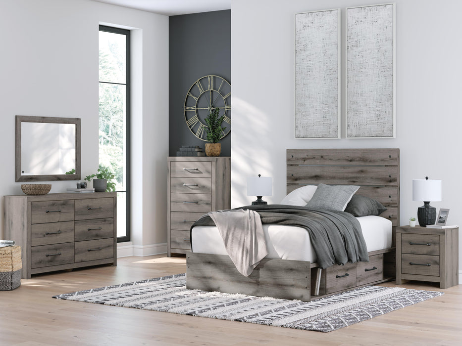 Graystorm Bed with Storage - Nick's Furniture (IL)