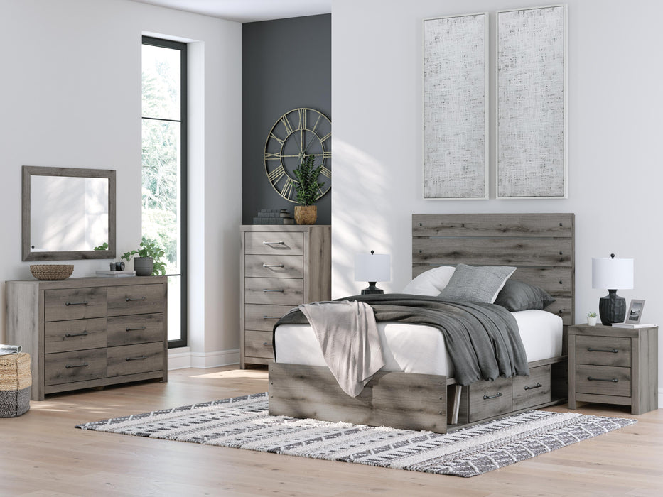 Graystorm Bed with Storage - Nick's Furniture (IL)