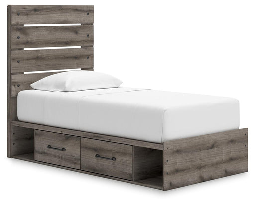 Graystorm Bed with Storage - Nick's Furniture (IL)