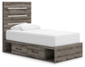 Graystorm Bed with Storage - Nick's Furniture (IL)