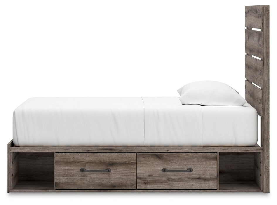 Graystorm Bed with Storage - Nick's Furniture (IL)