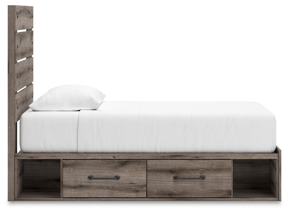 Graystorm Bed with Storage - Nick's Furniture (IL)