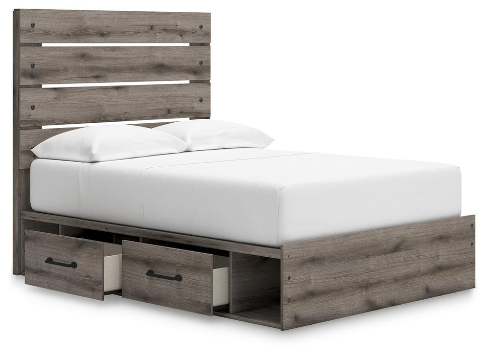 Graystorm Bed with Storage - Nick's Furniture (IL)