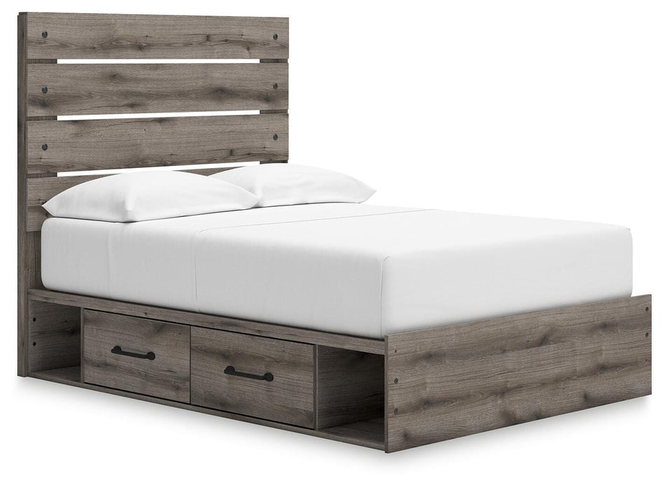 Graystorm Bed with Storage - Nick's Furniture (IL)