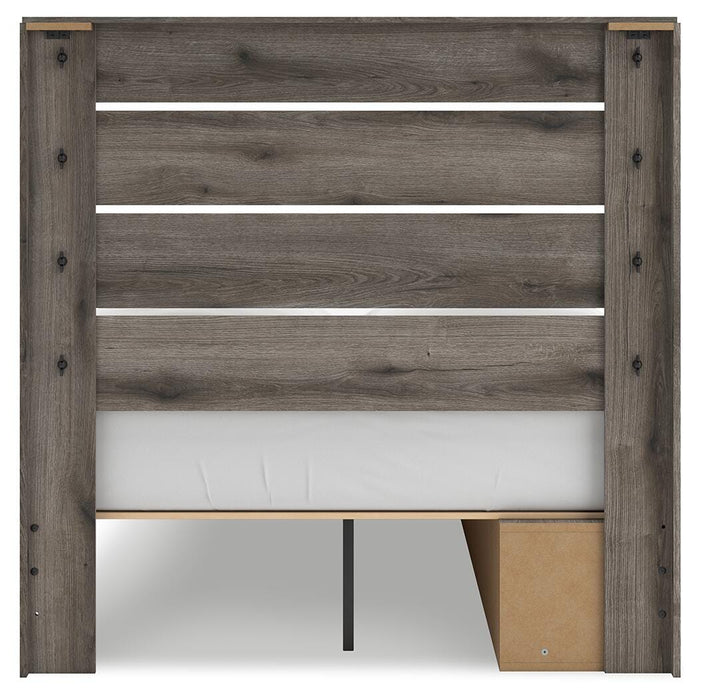 Graystorm Bed with Storage - Nick's Furniture (IL)