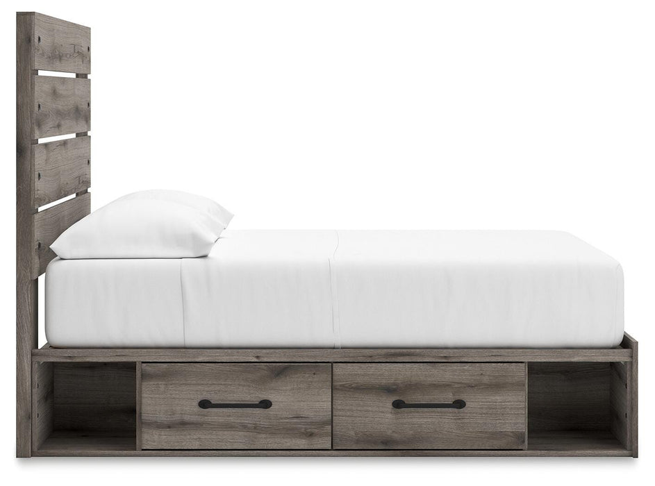 Graystorm Bed with Storage - Nick's Furniture (IL)