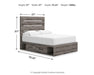 Graystorm Bed with Storage - Nick's Furniture (IL)