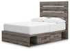 Graystorm Bed with Storage - Nick's Furniture (IL)