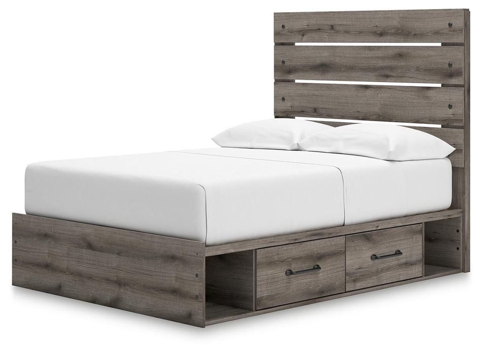 Graystorm Bed with Storage - Nick's Furniture (IL)