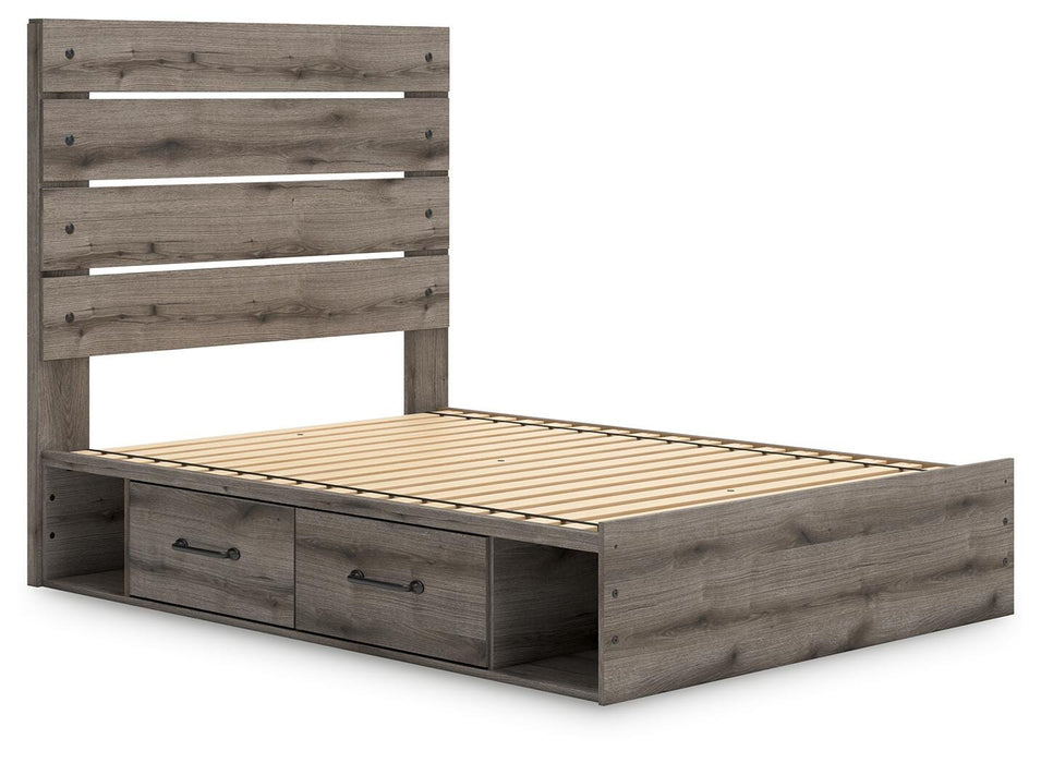 Graystorm Bed with Storage - Nick's Furniture (IL)