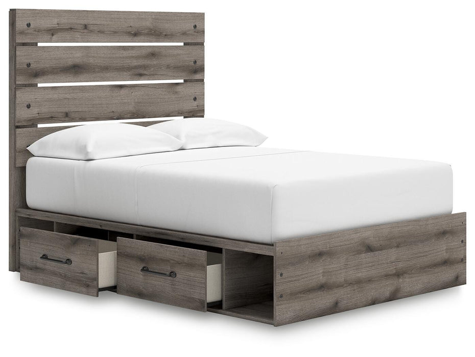 Graystorm Bed with Storage - Nick's Furniture (IL)
