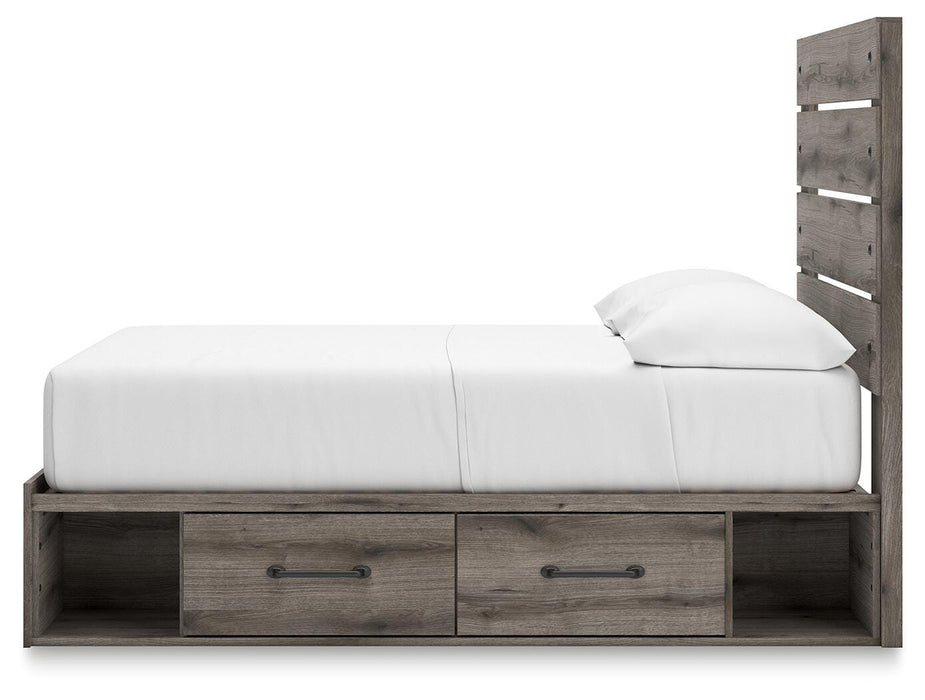Graystorm Bed with Storage - Nick's Furniture (IL)
