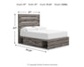 Graystorm Bed with Storage - Nick's Furniture (IL)