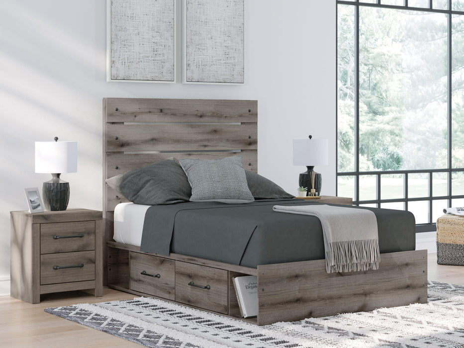 Graystorm Bed with Storage - Nick's Furniture (IL)