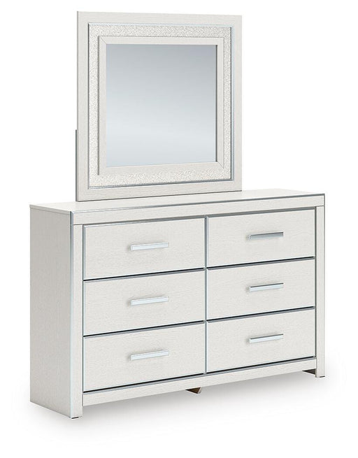 Zuraleus Dresser and Mirror - Nick's Furniture (IL)