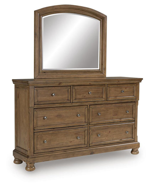 Feddinger Dresser and Mirror - Nick's Furniture (IL)