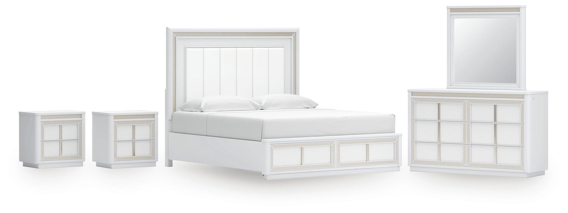 Chalanna Bedroom Set - Nick's Furniture (IL)