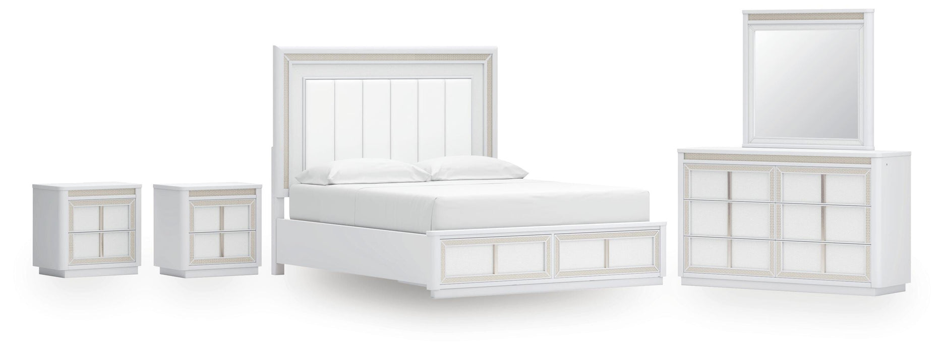 Chalanna Bedroom Set - Nick's Furniture (IL)