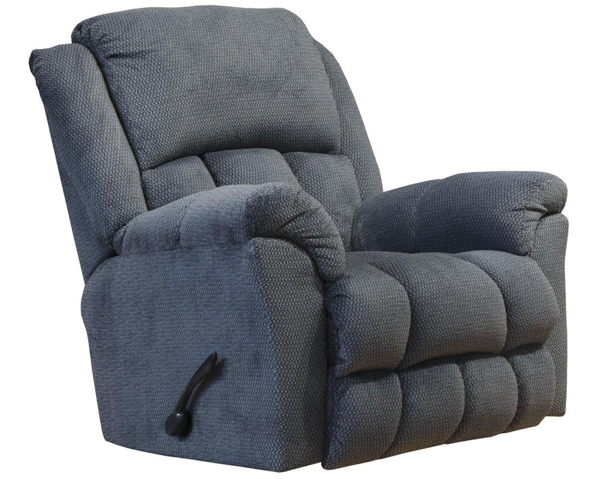 Catnapper Bingham Rocker Recliner w/Deluxe Heat & Massage in Charcoal 4211-2
