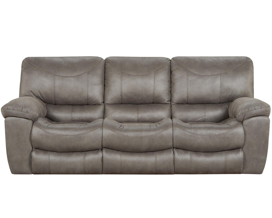Catnapper Furniture Trent Power Reclining Sofa in Charcoal