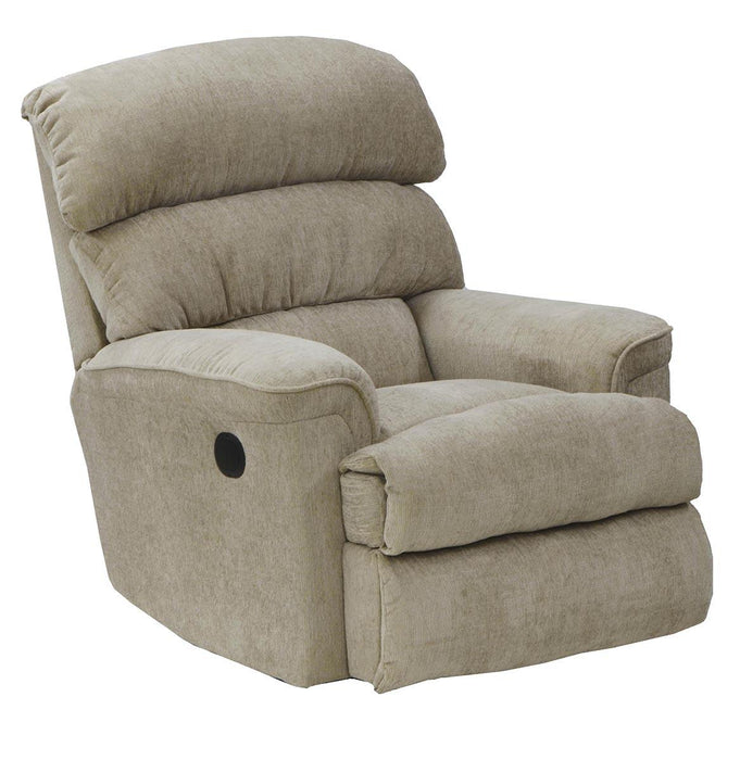 Catnapper Pearson Power Wall Hugger Recliner in Linen