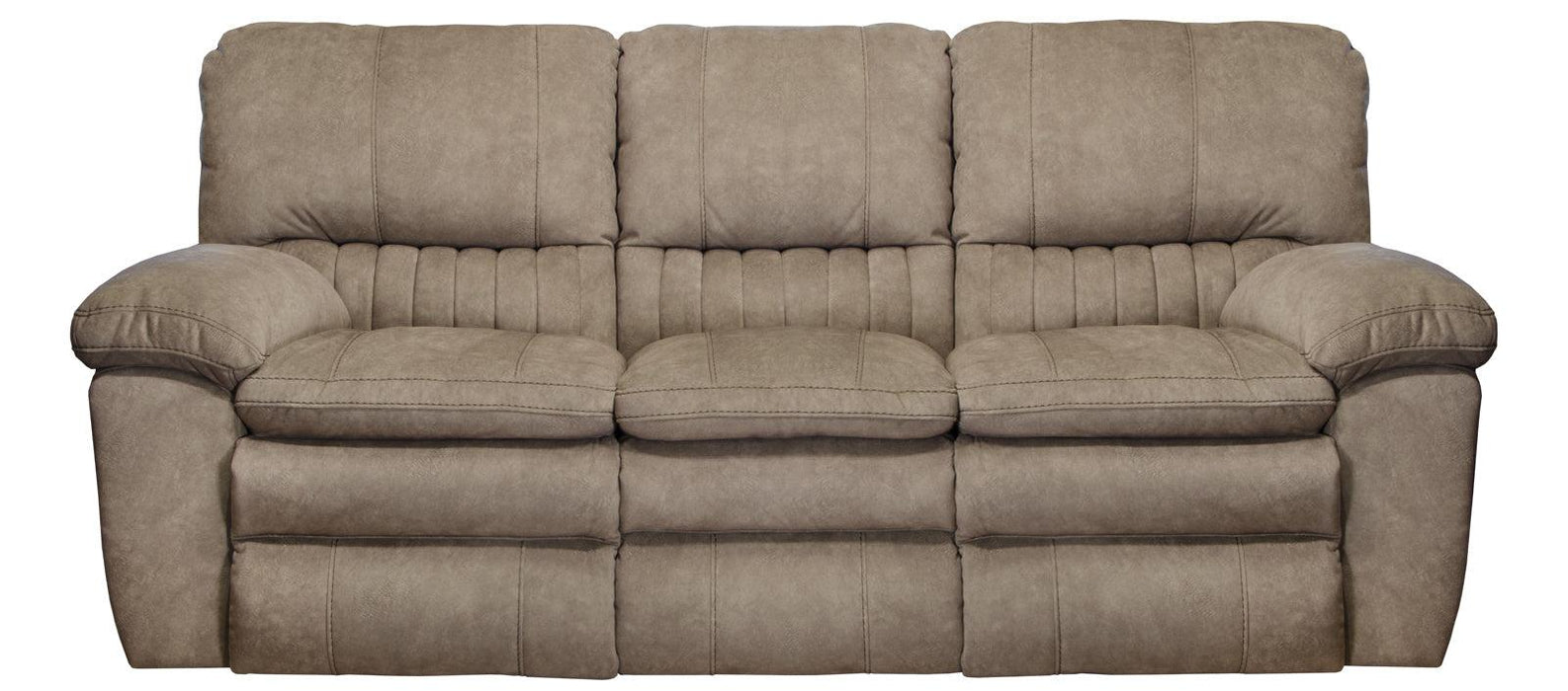 Catnapper Reyes Lay Flat Reclining Sofa in Portabella 2401