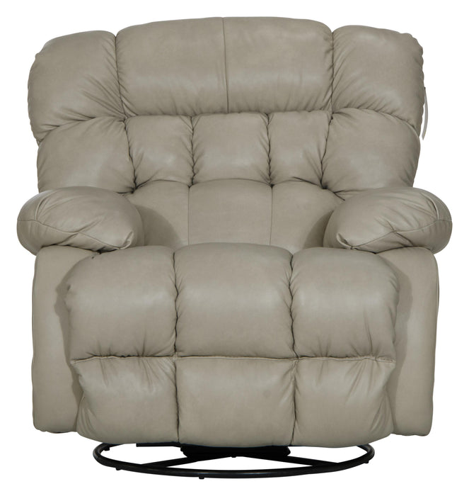 Pendleton Leather Chaise Swivel Glider Recliner