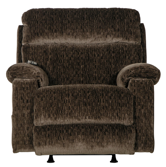 Refresher Power Rocker Recliner with Power Adjustable Headrest & Lumbar and CR3 Heat & Massage