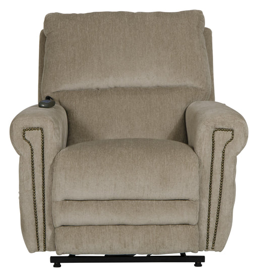 Warner Power Lay Flat Lift Recliner with Power Adjustable Headrest and Power Adjustable Lumbar Support - Nick's Furniture (IL)
