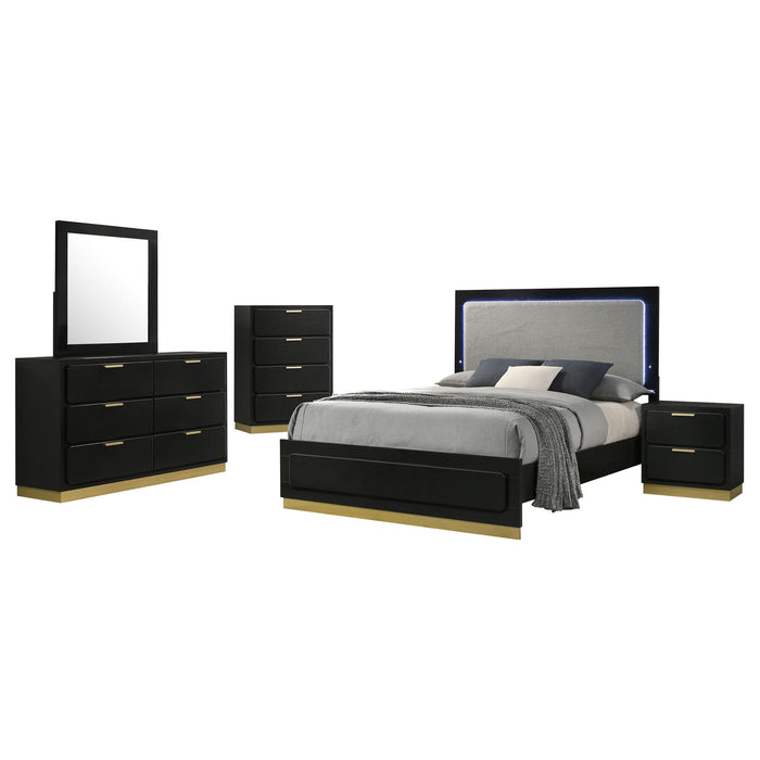 Caraway 5 Pc Bedroom Set - Nick's Furniture (IL)